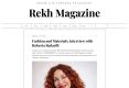 REKH MAGAZINE 21ST april 2026, Roberta Redaelli SS2026 TRASPARENZE