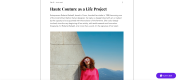 REKH MAGAZINE MARZO 2023 ROBERTA REDAELLI HAUTE COUTURE AS A LIFE PROJECT