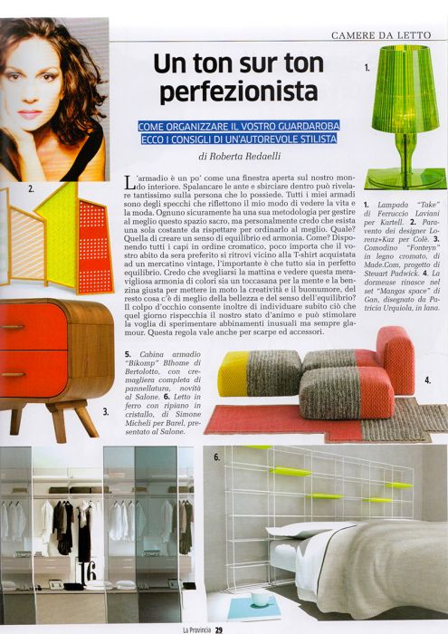 Magazine Salone del Mobile 10 Aprile 2015 Roberta Redaelli