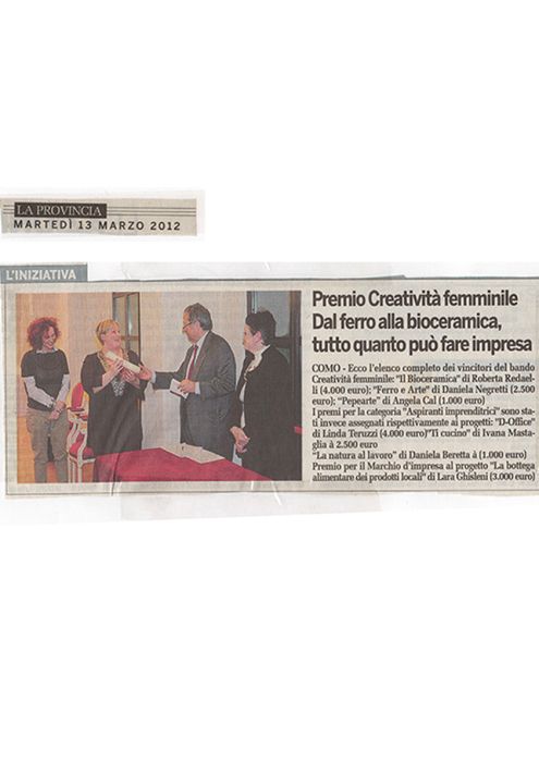 La Provincia di Como 13 Marzo 2012