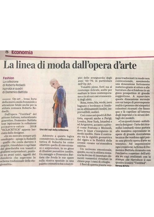 La Provincia di Como 21 Marzo 2018 Roberta Redaelli ss Untitled
