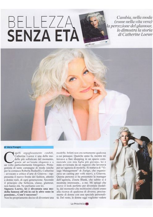 Tess ottobre 2013 Chaterine Loewe veste Roberta Redaelli