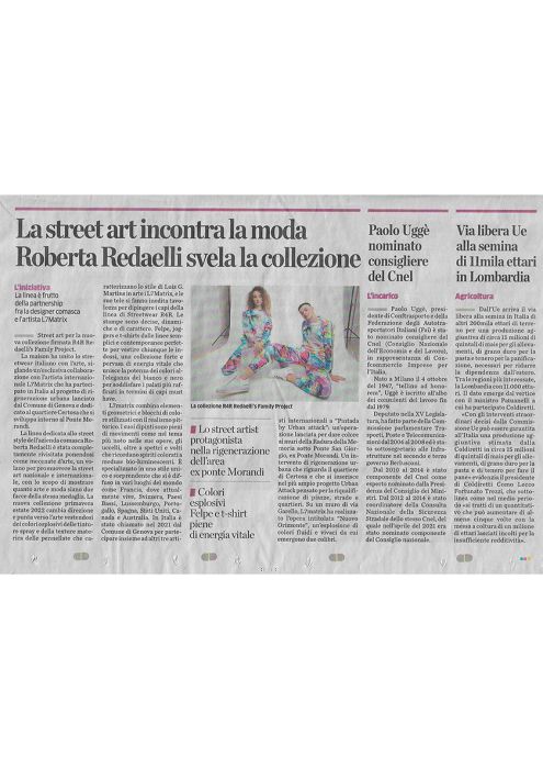 la provincia di como 25 marzo 2022 L7Matrix per R4R Redaelli's family project