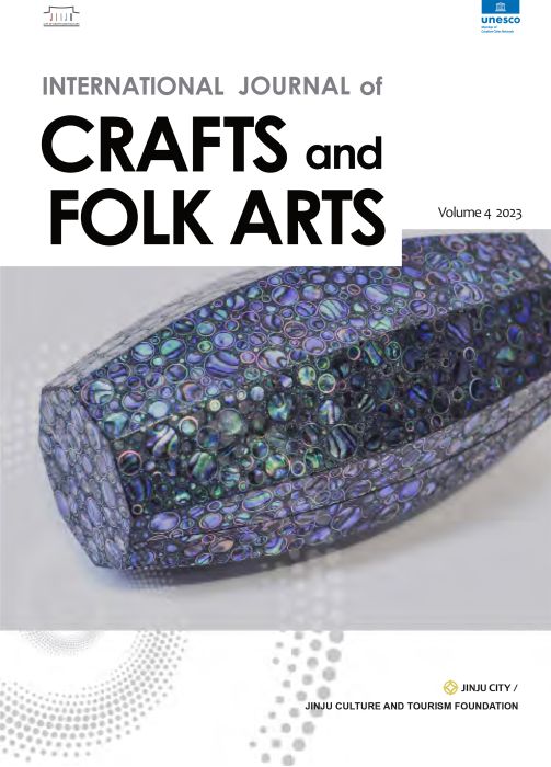 International journal of carfats and arts novembre 2023 roberta redaelli in corea