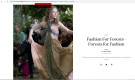 Vogue.it 27 marzo 2014 Roberta Redaelli all'Onu a Ginevra per Forest for Fashion